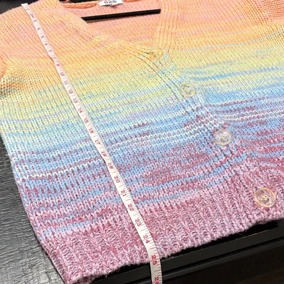 Multicolor Gradient Women's Sweater - Picture 7 of 11